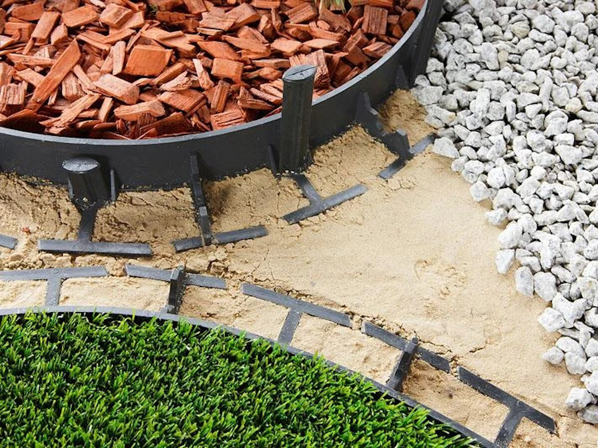 Продажа пластикового бордюра в Мшинской